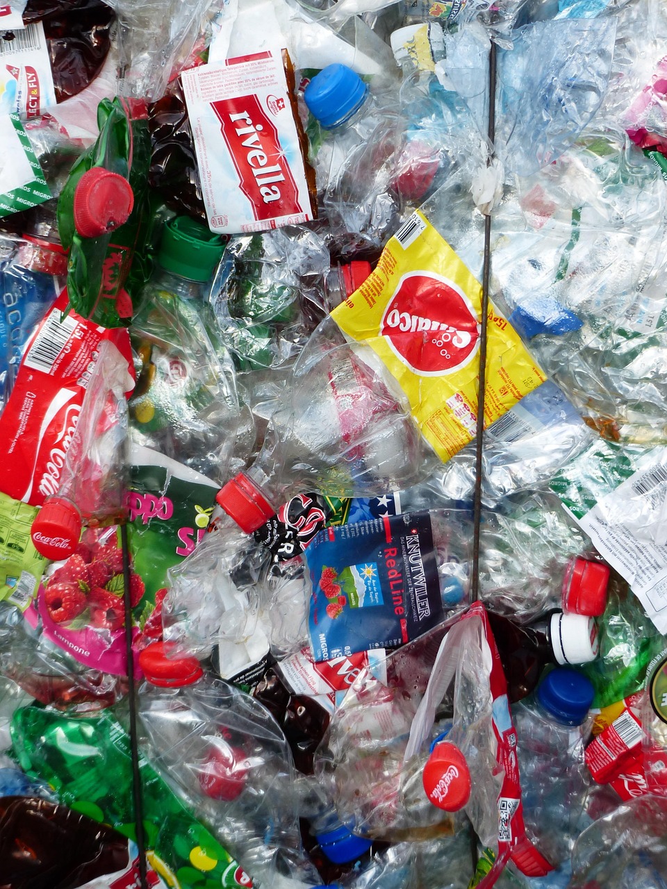 plastic bottles, bottles, recycling, environmental protection, circuit, garbage, plastic, pressed, presses, trashbin, dice, compressed, garbage collection, domestic animal